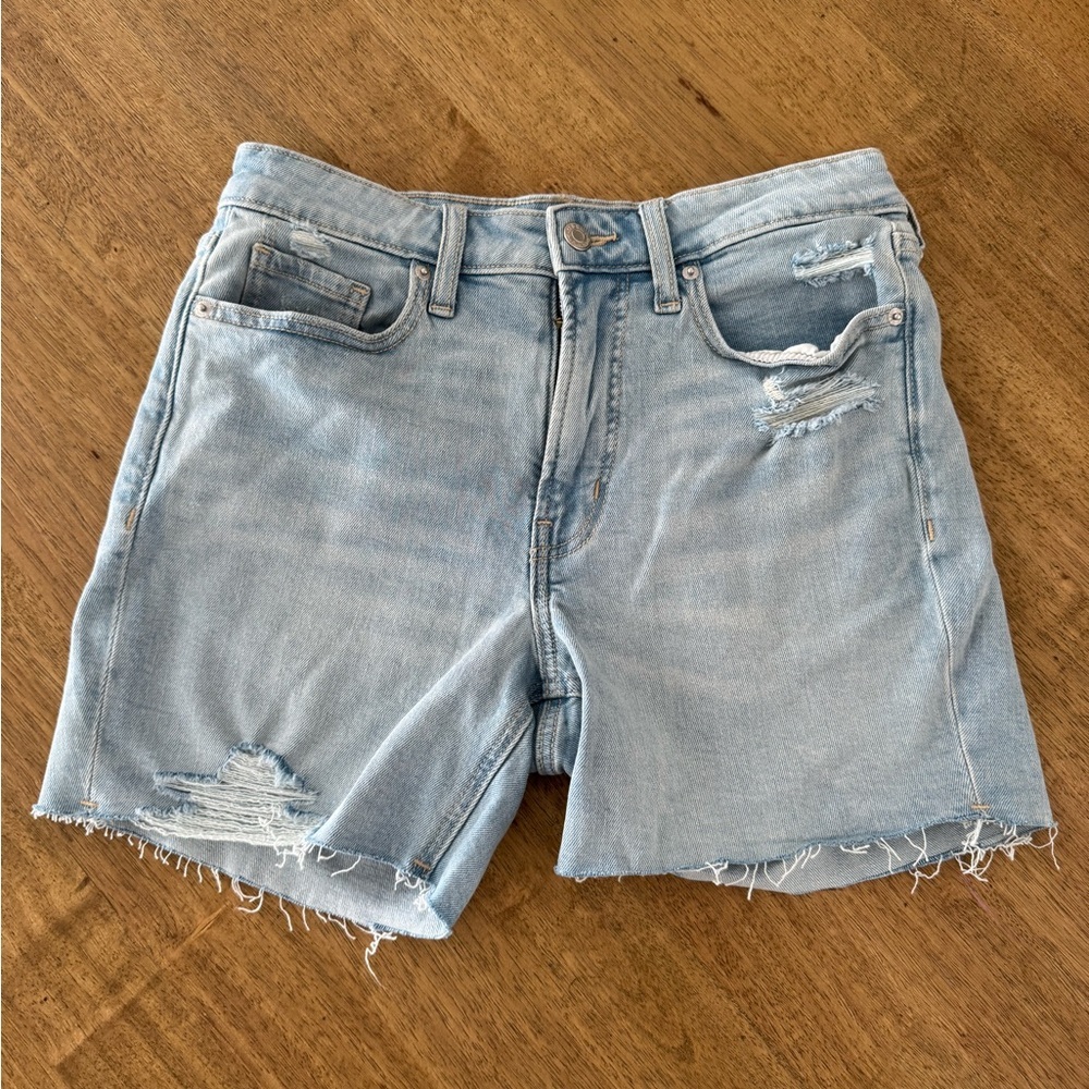 ✨2 for $35 ALL SHORTS!✨ Old Navy OG Jean Cut-Off Shorts 5-inch inseam size 6 - Picture 5 of 9